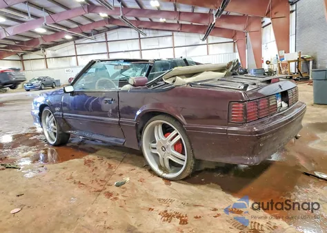 1988 Ford Mustang Gt z USA, uszkodzony, nr VIN 1FABP45E3JF222682